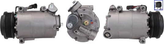 AC kompressor LUCAS ACP01054
