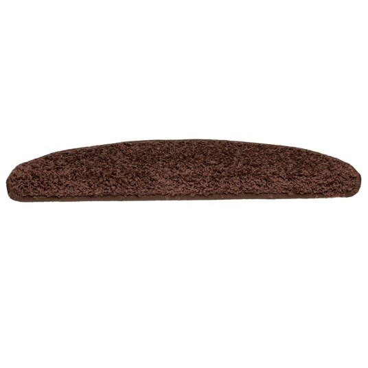 vidaXL Trappematter 10 stk 65x21x4 cm brun