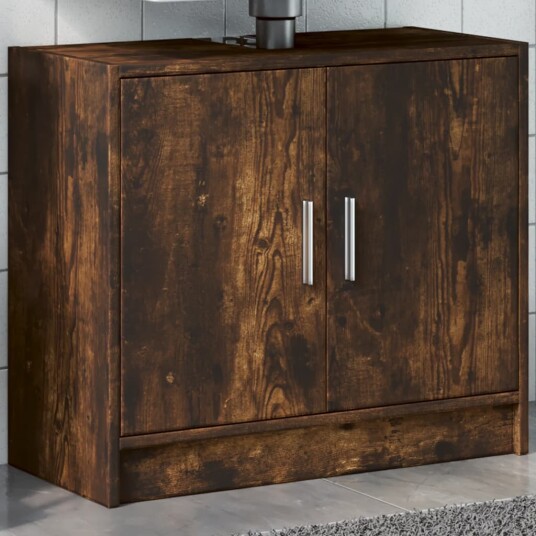 Servantskap røkt eik 63x29x55 cm konstruert tre 8721102815201
