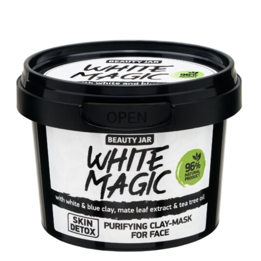 Beauty Jar White Magic Purifying Clay Face Mask 140g Beauty Jar White Magic Purifying Clay Face Mask 140g