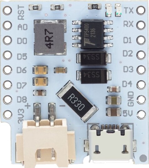 Luxorparts Batterimodul til utviklingskort Luxorparts Batterimodul til utviklingskort