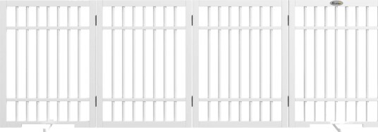 Northio Sammenleggbar Hundeport 4 Deler 183X61 cm