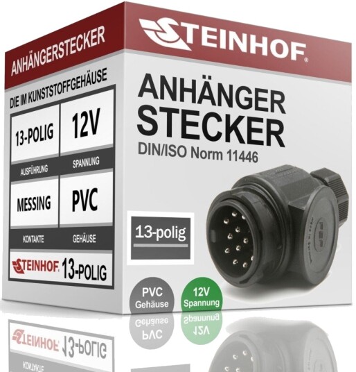 STEINHOF WT-13 Tilhengerplugg STEINHOF WT-13 Tilhengerplugg