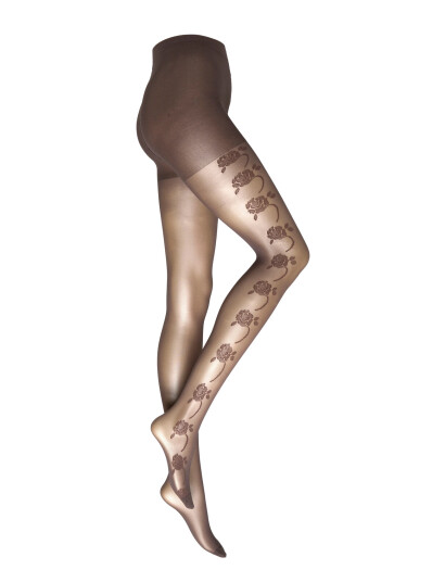 Sneaky Fox Scarlet Tights - Brown - ONE SIZE