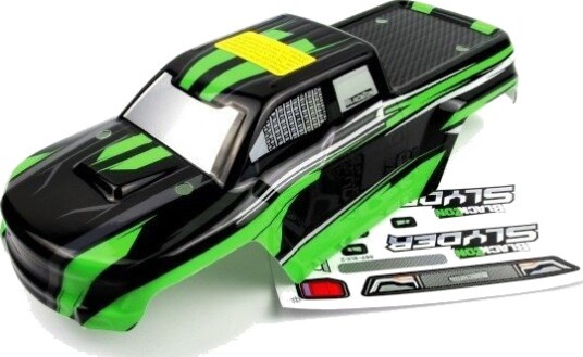 BLACKZON Slyder MT Body (Black/Green) BLACKZON Slyder MT Body (Black/Green)
