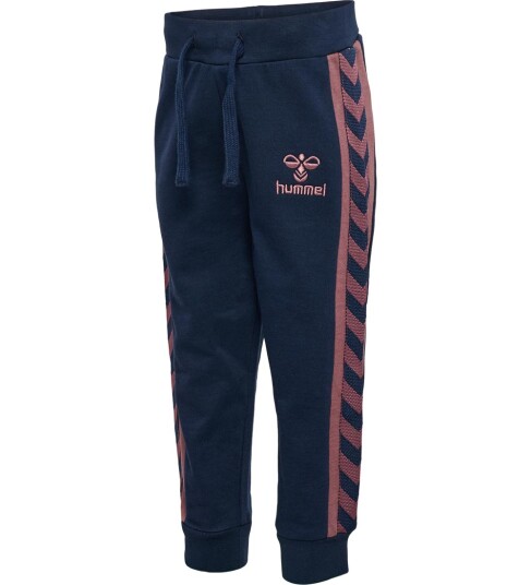 Hummel Joggebukser hmlAidan Rose Brown 62 Joggebukse Blå Rosa