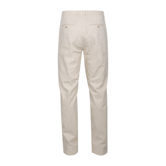 Elton pant Light Sand XL Linen stretch pants