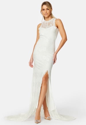 Y.A.S Jakobe SL Maxi Dress Star White XS Y.A.S Jakobe SL Maxi Dress Star White XS