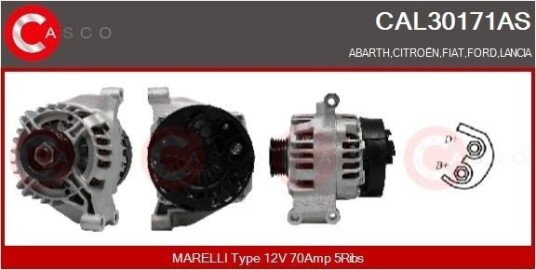CASCO CAL30171AS Dynamo CASCO CAL30171AS Dynamo