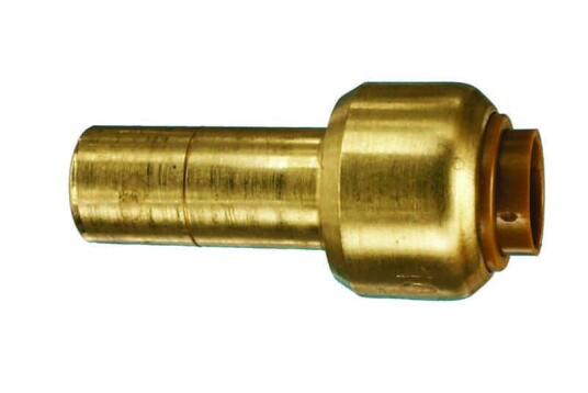 Tectite Classic Reduksjon 15 x 12 mm, Messing