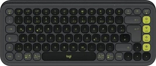 Logitech POP Icon Keys Tastatur Tysk grå 920 013059