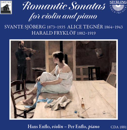 Hans Enflo Per Enflo Romantic Sonatas for Violin & Piano CD
