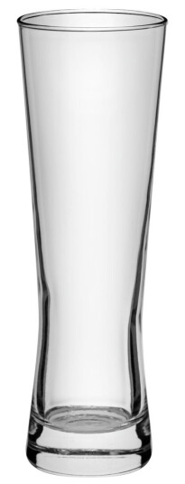 Borgonovo Hveteølglass Monaco 38.5cl 6.8x20.7 cm  Transparent 0.3 l målestrek 6 Stykk 