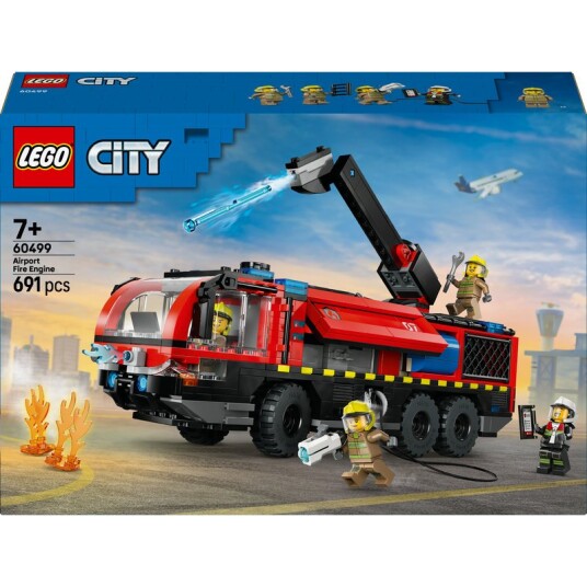 Lego Lufthavnsbrannbil 60499 Red One Size