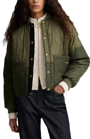 Barbour Dame Jakker Grønn XS,