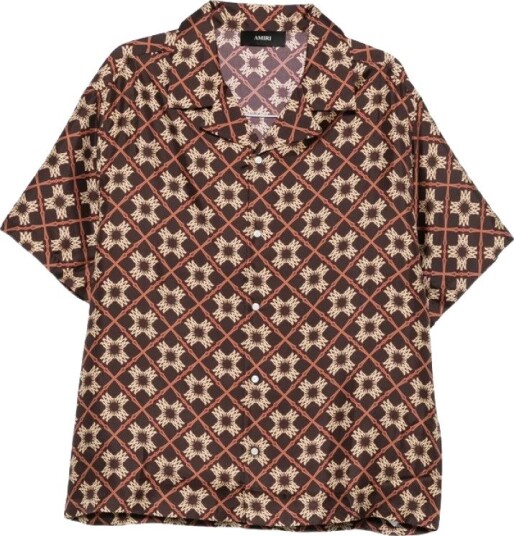 Amiri Herre Skjorter Brun 2XL, Amiri Herre Skjorter Brun 2XL,