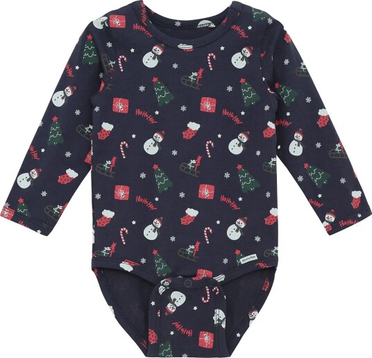 Minymo Body Ls Aop PARISIAN NIGHT 92
