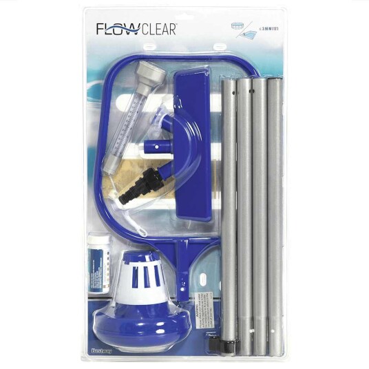 Bestway Flowclear Vedlikeholdssett til frittstående basseng Bestway Flowclear Vedlikeholdssett til frittstående basseng