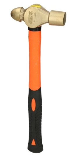 Ks Tools Bronzeplus, Maskinisthammer, Aluminiumsbronse, Fiberglass, Oransje, Sort, Bronse, 405 Mm, 1,35 Kg Ks Tools Bronzeplus, Maskinisthammer, Aluminiumsbronse, Fiberglass, Oransje, Sort, Bronse, 405 Mm, 1,35 Kg