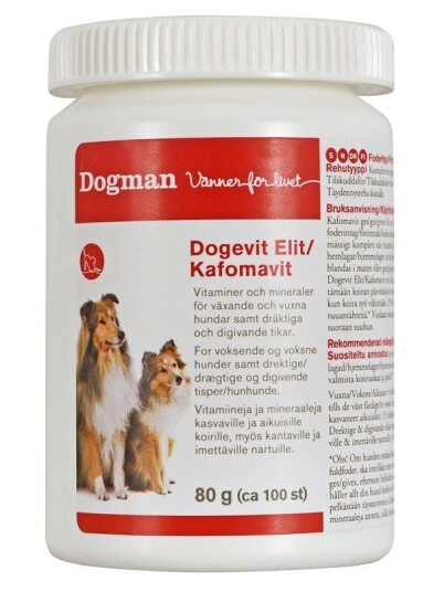 Dogman Dogevit Elit/Kafomavit 100St