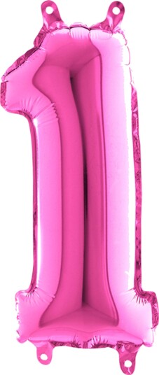 Ballongkungen Tallballong Mini Rosa Metallic Tall 1 14011F