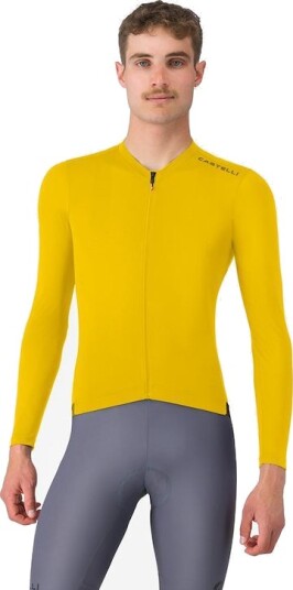 Castelli Espresso 2 LS sykkeltrøye lange ermer mango mojito herre