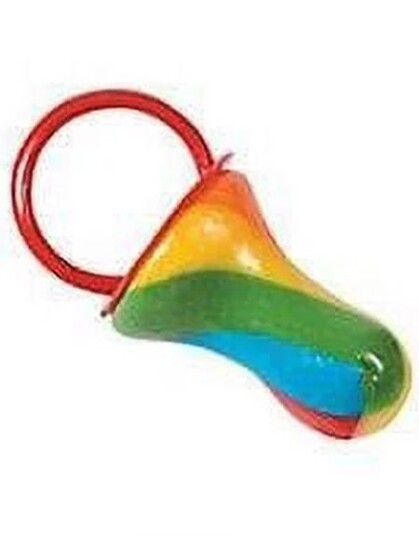 Appleton Sweets Rainbow Candy Dummy Liten Regnbuefarget Smokk med Fruktsmaker