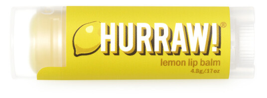 Hurraw! Lip Balm Lemon