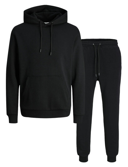 Jack & Jones Jjebradley Sweat Hood Set Mp Black L