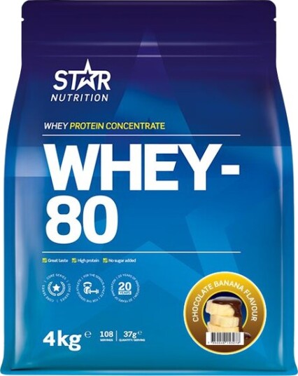 Whey-80 Myseprotein 4 kg Whey-80 Myseprotein 4 kg