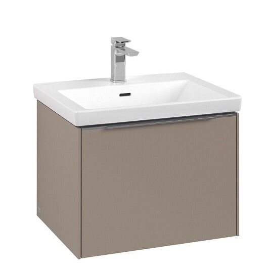 Villeroy & Boch  Subway 3.0 Servantskap m/1 skuff 572x429x478 mm Taupe Matt
