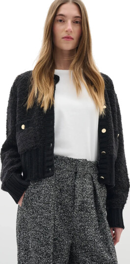 InWear Guoiw Cardigan - Black - S InWear Guoiw Cardigan - Black - S