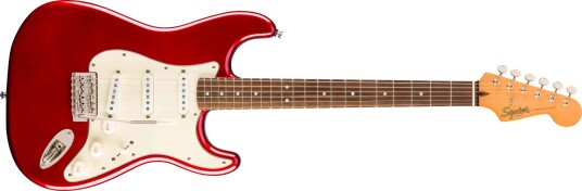 Squier Classic Vibe '60s Stratocaster Candy Apple Rød, Il Squier Classic Vibe '60s Stratocaster Candy Apple Rød, Il