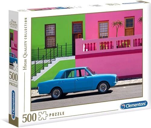 Clementoni Puslespill 500 The Blue Car