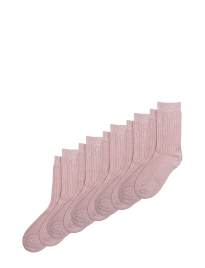 minipop Minipop® Noos Bamboo Socks 5 Pack - Pink - 23/26Y
