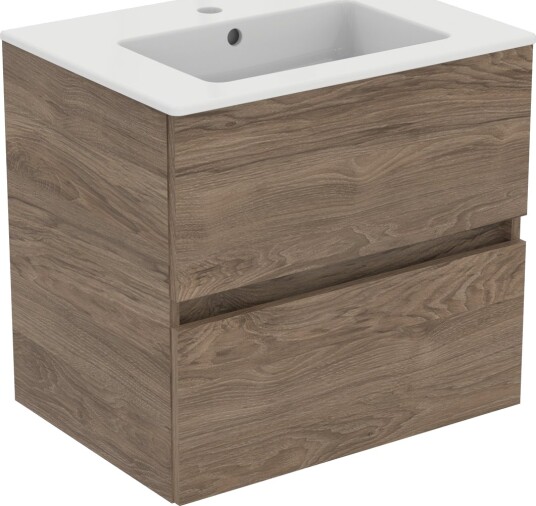 IDEAL STANDARD EUROVIT 2.0/ULYSSE BADEROMSMØBEL 610X450 FLINT HICKORY