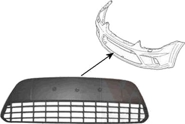VAN WEZEL 1864590 Ventilasjonsgitter
