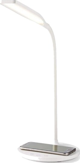 Techly 36 Led Desk Lamp With Integrated Wireless Charger For Smartphones Techly 36 Led Desk Lamp With Integrated Wireless Charger For Smartphones