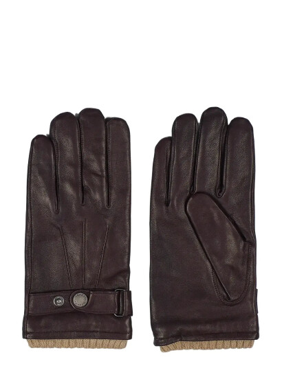 Howard London Leather Gloves Smith - Brown - 9.5