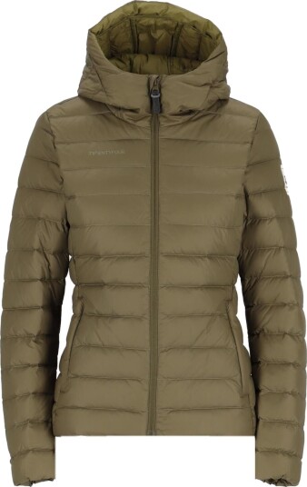 Twentyfour  Finse Dunjakke Dame 667 M Oliven 34