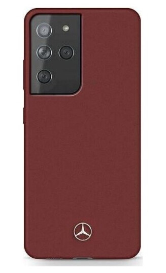 Mercedes Mehcs21lsilre S21 Ultra G998 Rød/Rød Hardcase Silicone Line