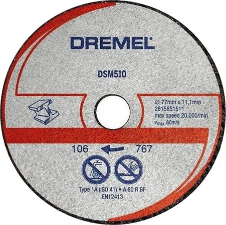 Bosch DSM510 Skjæreskive 20 mm til Dremel DSM20