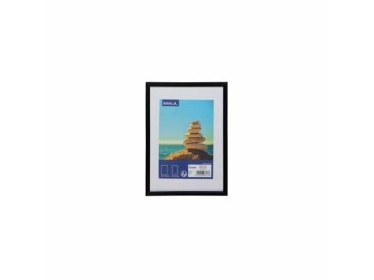 Maul 1934890 Enkel Bilderamme Mdf Plast Polykarbonat Pc Sort Bord 13 X 18 Cm Rektangulær