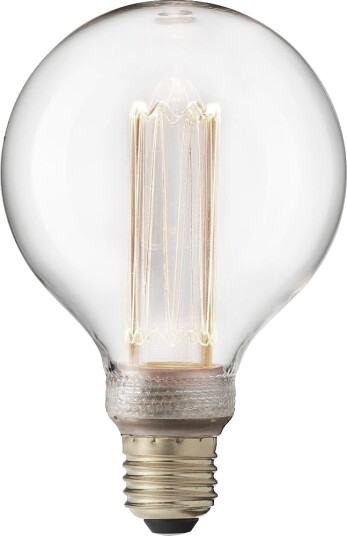 PR HomeFUTURE LED 3000K lyskilde 95 mm E27TransparentLyspærer & glødepærer
