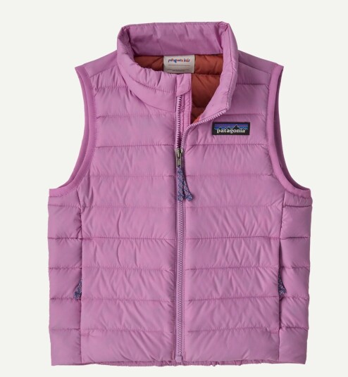 Patagonia Baby Down Sweater Vest Brisk Purple 3 år