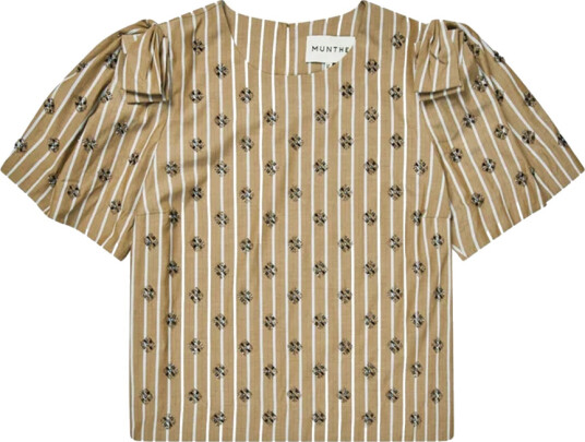 Munthe Dame Bluser & Skjorter Beige L,