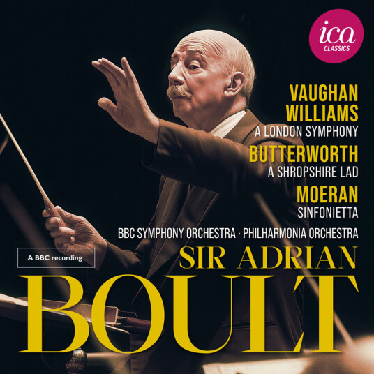 Sir Adrian Boult Vaughan Williams, Butterworth & Moeran (Live) CD