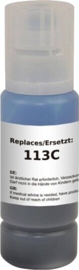 Renkforce Epson 113 cyan kompatibel blekkpatron RF EINK113C RF 6736460