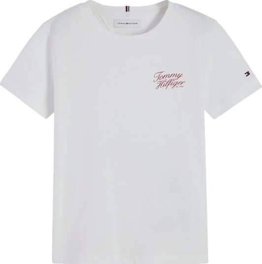 Tommy Hilfiger T skjorte Hvit Tommy Hilfiger 5 år (110) T skjorte