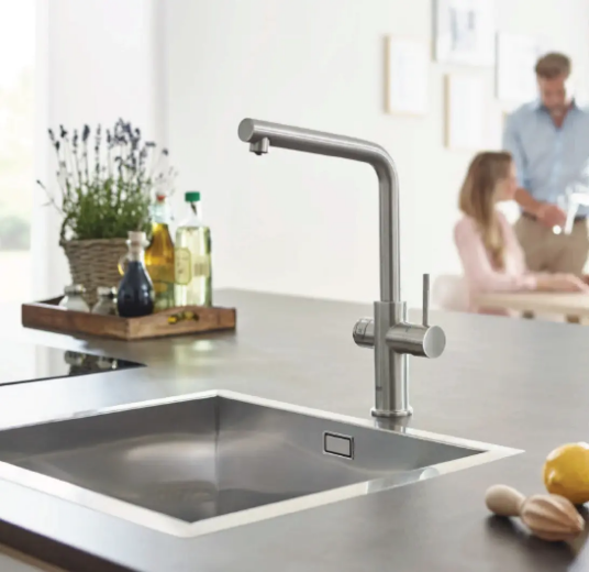GROHE BLUE HOME KJØKKENARMATUR M/L-TUT STARTSSETT SUPERSTEEL